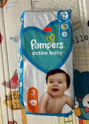 Pampers active baby 3