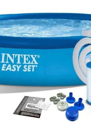 Intex 28118 (діаметр 305 x висота 61 см) надувний басейн easy set