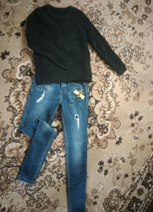 Комплект джинси+ светр