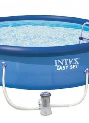 Intex 26168 (діаметр 457 x висота 122 см) надувний басейн easy set