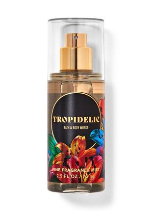 Парфюмированный спрей для тела bath and body works tropidelic