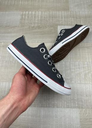 Оригінальні ідеальні кеди кросівки converse chuck taylor графіт 37-37,5 розмір