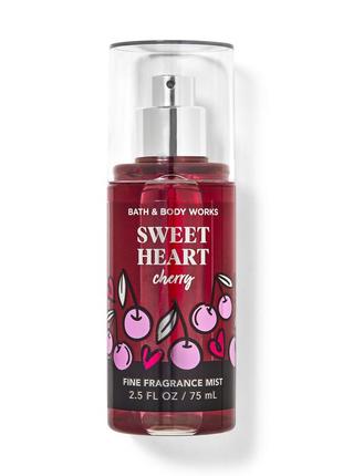 Спрей для тела bath and body works sweetheart cherry