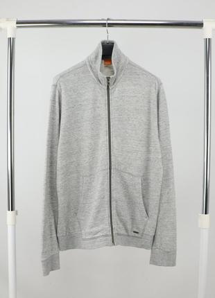 Мужская zip кофта hugo boss orange / оригинал &lt;unk&gt; l &lt;unk&gt;