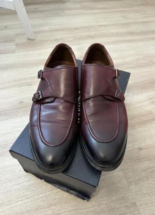 Кожаные мужские туфли lido marinozzi