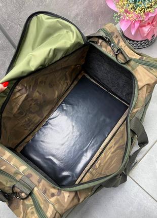 Мужская, женская дорожная спортивная сумка пиксель