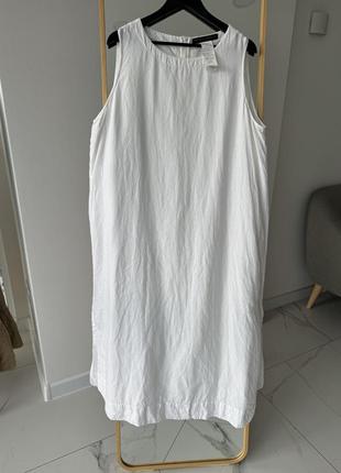 Большое белое платье размер xl marina rinaldi
