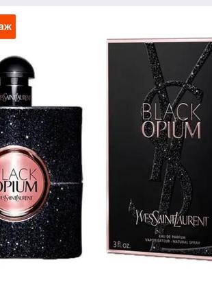 Женская парфюмированная вода black opium от yves saint laurent ( йссен лоран блек опиум )