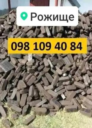 Від виробника пропонуємо якісний торфобрикет рожище