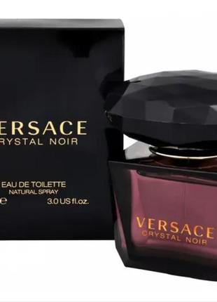 Женская туалетная вода versace crystal noir (версаче крестал ноир) 90 мл