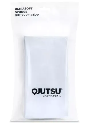Soft99 qjutsu ultra soft sponge_губка двухсторонняя для мойки
