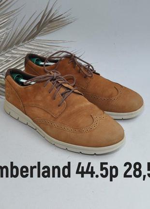 Чоловічі шкіряні туфлі літні timberland оригінал лофери кросівки легенькі мякі