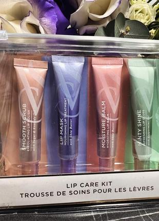 Набор по уходу за губами виктория сикрет victoria’s secret lip care kit