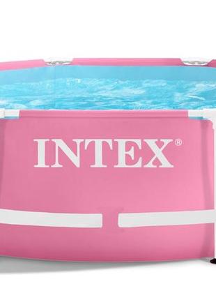 Intex 28290 (диаметр 244 x высота 76см) каркасный бассейн metal frame pool