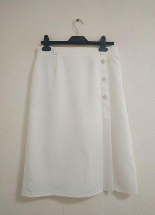 Винтажная белая юбка