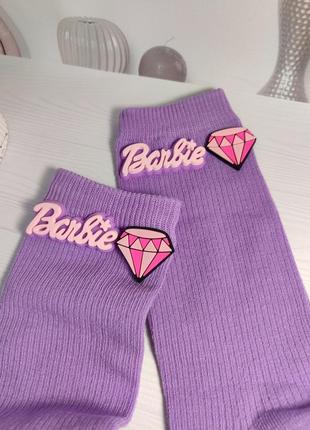 Високі шкарпетки -гольфи у стилі барбі