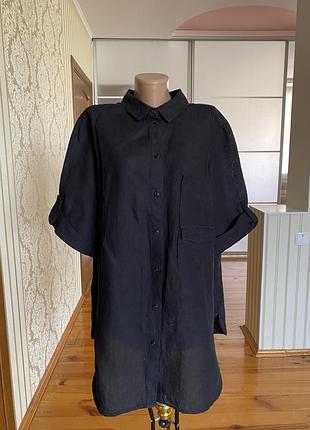 Льняная блузка рубашка туника ❤️