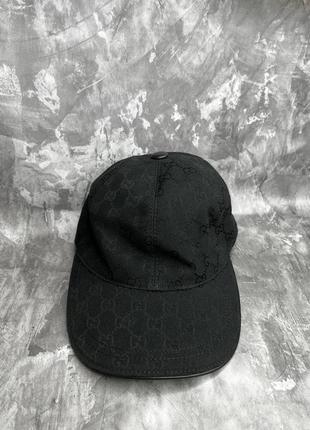 Кепка gucci monogram black 😍