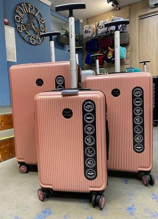 Чемодан wings рс 565 поликарбонат 100% устойчив к ударам и царапинам.