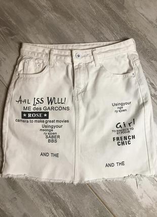 Джинсова спідниця