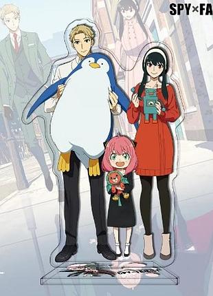 Фигурка акриловая семья шпиона