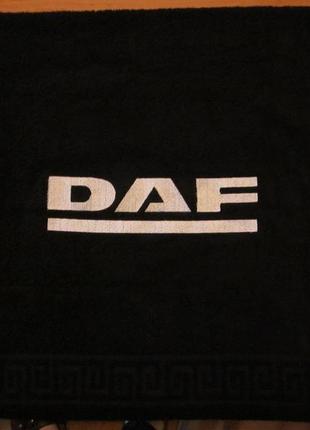 Полотенце махровое,банное 70х140с логотипом daf, mercedes, volkswagen,porsche,bmw, audi и др.