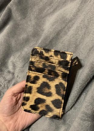 Леопардовий гаманець новий