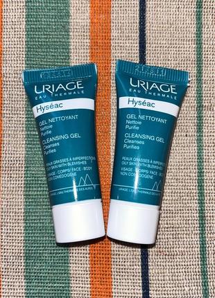 Очищающий гель для лица uriage hyseac cleansing gel nettoyant, france 🇫🇷