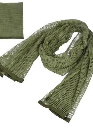 Сітка-шарф маскувальна олива