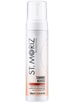 Автозагар st. moriz tanning mousse professional medium