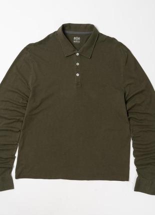 Boggi milano polo long sleeve&nbsp;мужское поло лонгслив