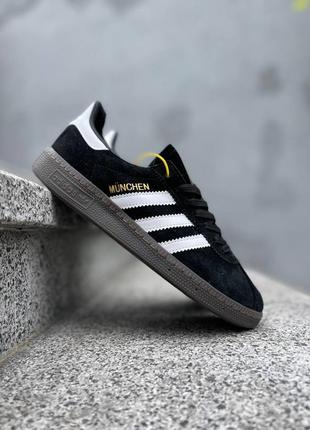 Кроссовки адидас adidas adidas munchen black&white