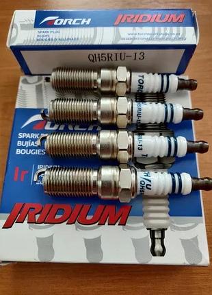 Иридьевие свічки запалювання torch qh5riu-13 ford mazda