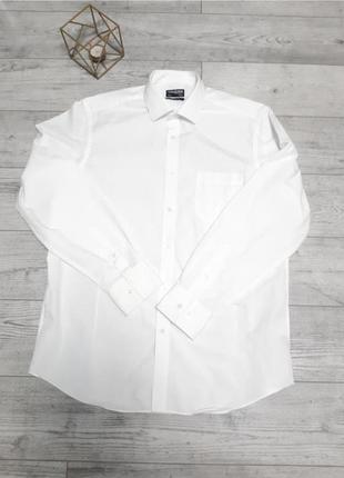 Рубашка рубашка мужская белая длинный рукав р 48