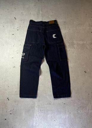 Karl kani cargo jeans original sk8 vintage y2k чоловічі джинси оригінал