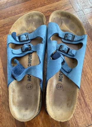 Ортопедичні шкіряні шлепанці more & comfort 41  німеччина 🇩🇪 як birkenstock