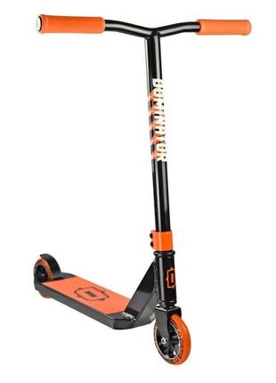 Трюковий самокат dominator trooper complete scooter black-orange