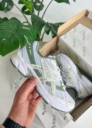 Кросівки asics gel-1130 white/green