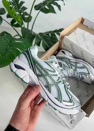 Кроссовки asics gel горизонтально-2160 silver/green