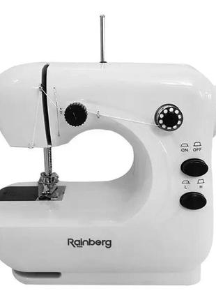 Электромеханическая швейная машинка rainberg rb-110 4.8 вт