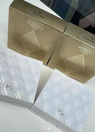 Румяна kiko milano unlimited blush цвет 02 mauve appearance5 фото