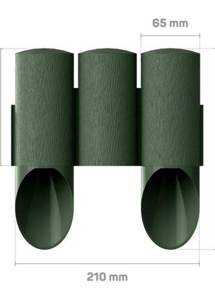 Газонная ограда cellfast 34-012 3 maxi, 10 секцій по 210 мм