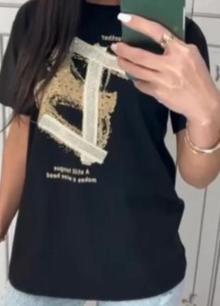 Стильные практичные футболки, турция.4 фото