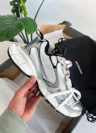 Кроссовки balenciaga 3xl white/black