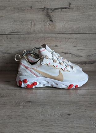 Кроссовки б/у найк nike react element 55 38р 24,5 см