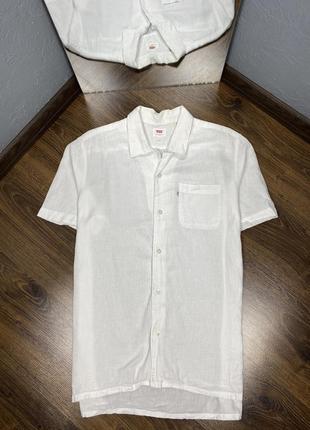 Льняная рубашка levis