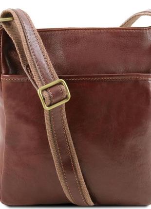 Jason - чоловіча шкіряна сумка через плече tuscany leather tl141300