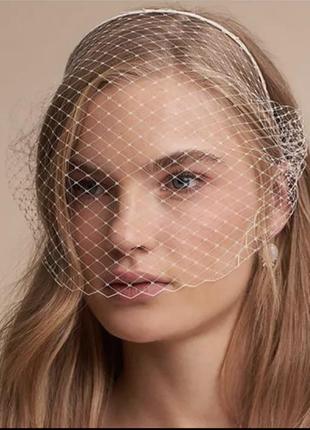 Элегантная белая фата для невесты свадебный головной убор для девичника