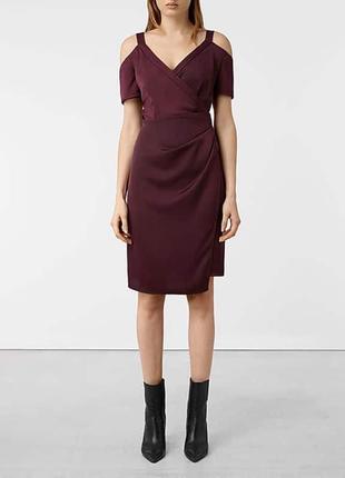 Коктейльное брендовое платье allsaints (ценник 158 £)