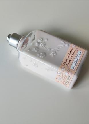 Молочко для тіла l'occitane cherry blossom shimmering lotion, 250 мл